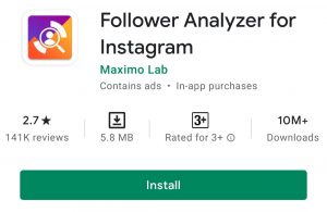 Follower Analyzer for Instagram