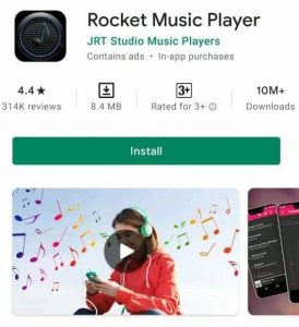 Rocket Music Player