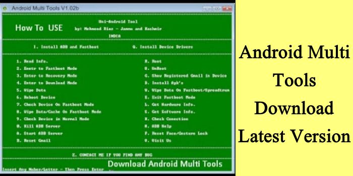 Android Multi Tools Download Latest Version