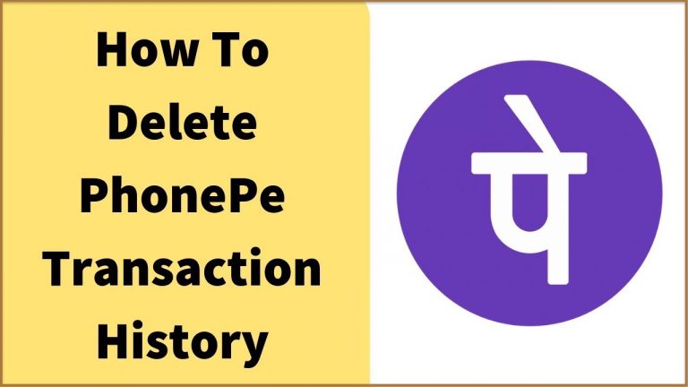 How to Delete PhonePe Transaction History Permanently 2022