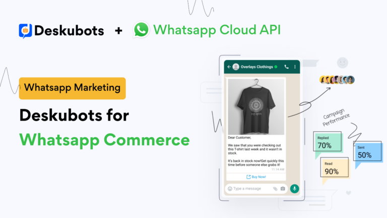 How does Desku support  WhatsApp marketing in your business?