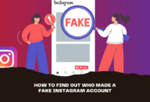 How to find out who made a fake instagram account