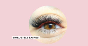 5. Doll-style lashes
