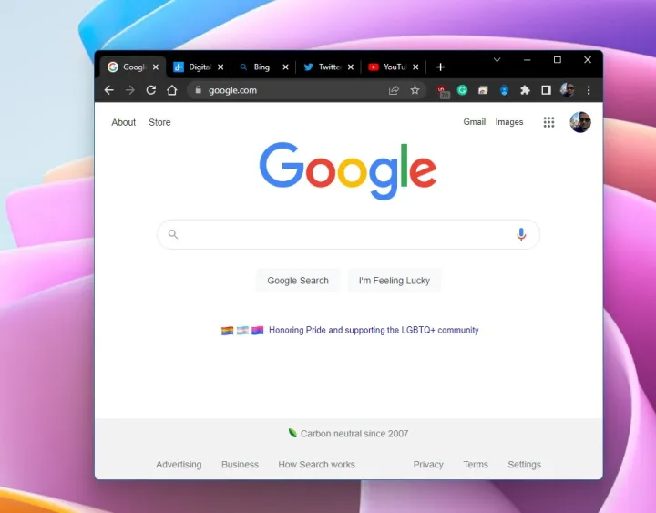 Open Google Chrome on your Chromebook