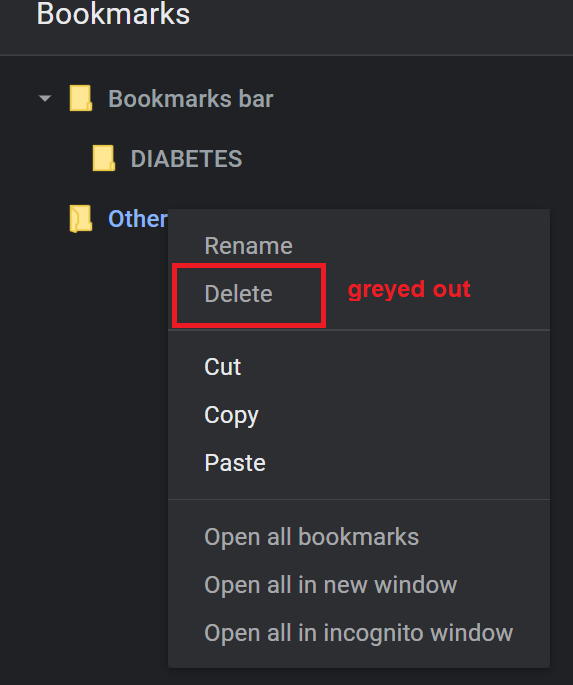 Why Might You Want to Delete a Bookmark Folder?