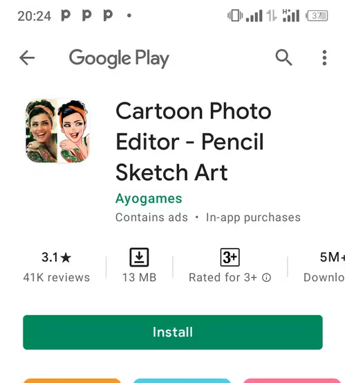 Photo Editor - Cartoon Art Filter: