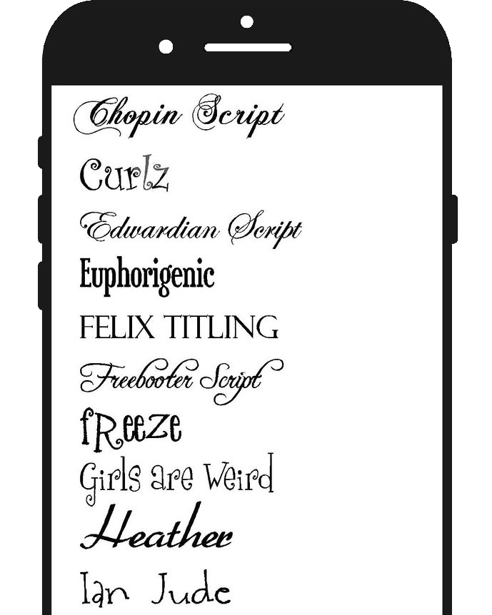 Third-party Font Apps