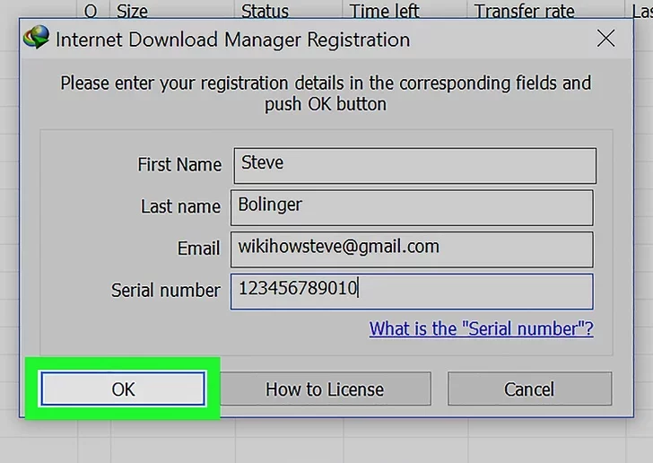 Click "OK" or "Register" to complete the registration process.