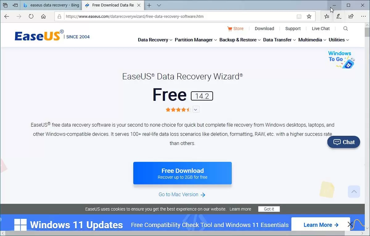 Get Access to the Full Version of EaseUS Data Recovery for Free