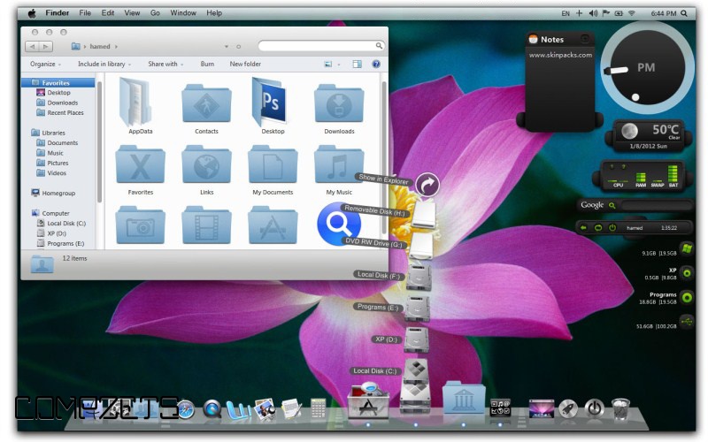 Mac OS X Lion Skin Pack