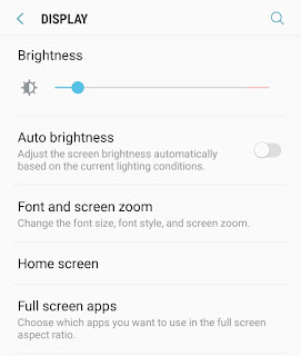 Select font sizes, weight/boldness as needed