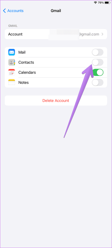 Turn off the toggle alongside Contacts for your Google account. IOS will remind you were saying your Google Contacts will be removed from your iphone. Confirm when asked