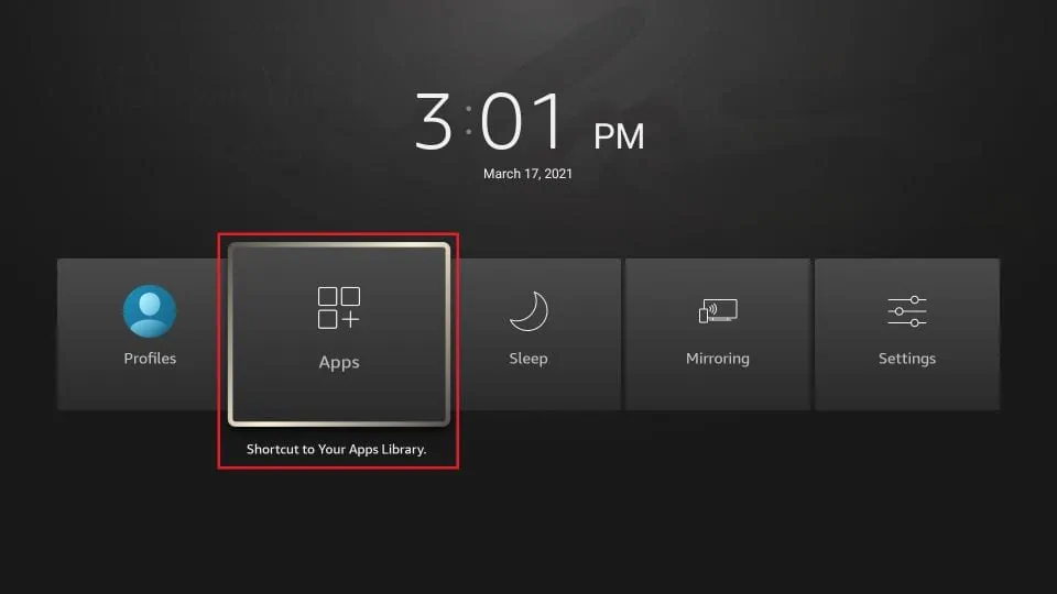 Turn on Your Firestick and Navigate to the Home Screen