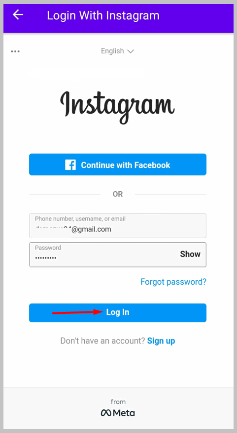 Log in with your Instagram account credentials. Go to 'Post' from the bottom pub. Here you'll receive all the Photos/Videos posted with you on Instagram.