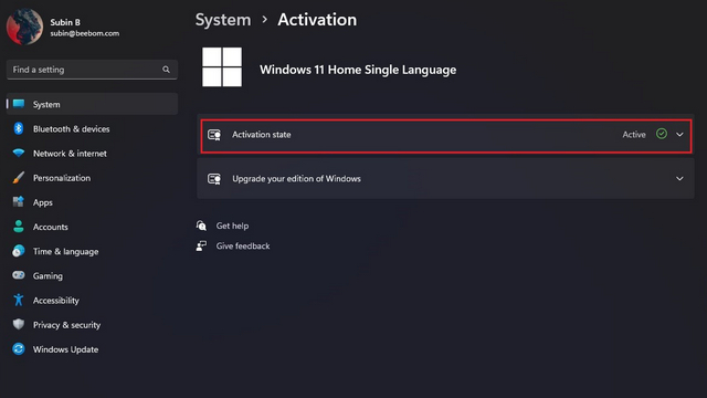 How to Check Windows Activation Status
