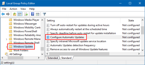 Enable Automatic Updates