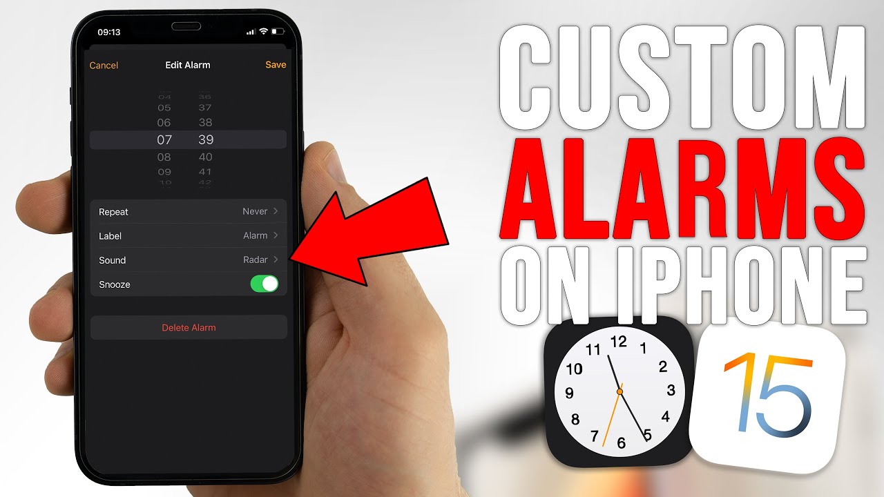 How to Change or Customize the Alarm Sound on an Iphone