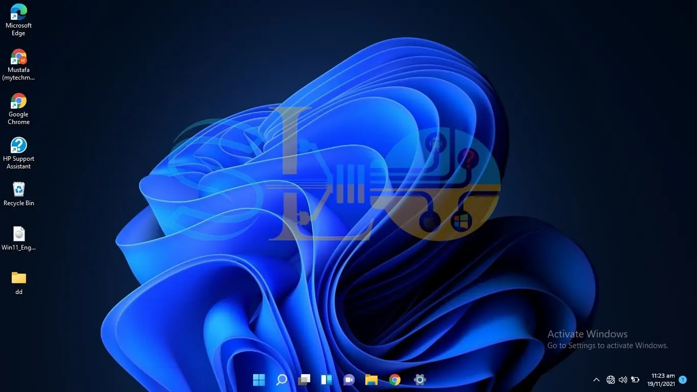 The “activate Windows” Watermark
