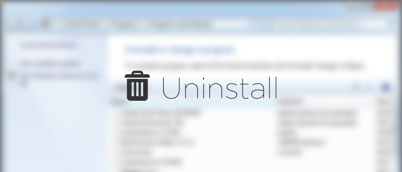 Use a Third-party Uninstaller
