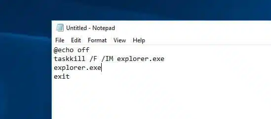 Write a Notepad Script to Remove Activate Windows 10 Watermark Permanently