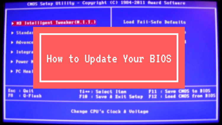 When to Update the Bios?