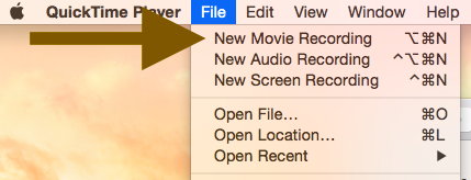 Open QuickTime Player - Launch the QuickTime Player app from your Applications folder.