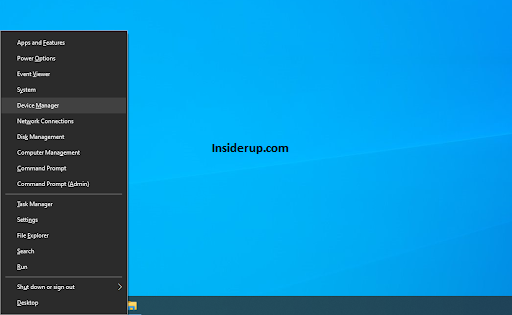 Press Windows + R and type devmgmt.msc to open Device Manager.