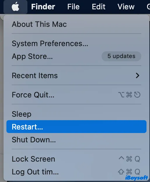 Restart your Network Devices