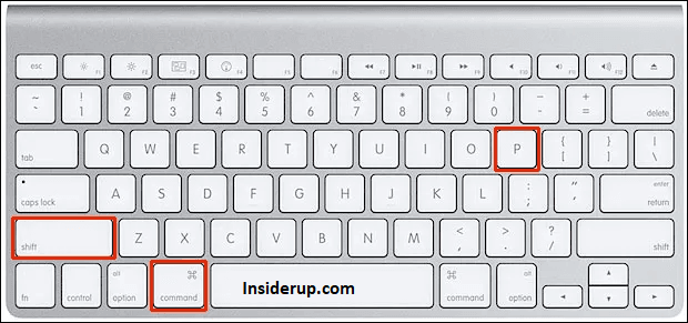 You can also use the “Shift+Command+P” key combination after you have selected a folder in the Finder window.
