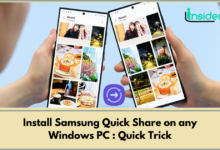 Install Samsung Quick Share on any Windows PC : Quick Trick