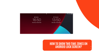 How to Show Two Time Zones on Android Lock Screen