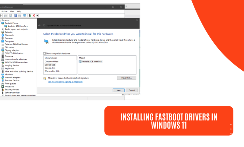 Installing Fastboot Drivers in Windows 11: A Comprehensive Guide