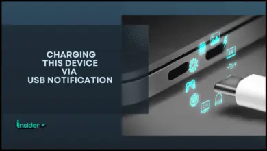 Charging This Device via USB notification