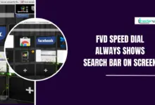 FVD Speed Dial Always Shows Search Bar on Screen