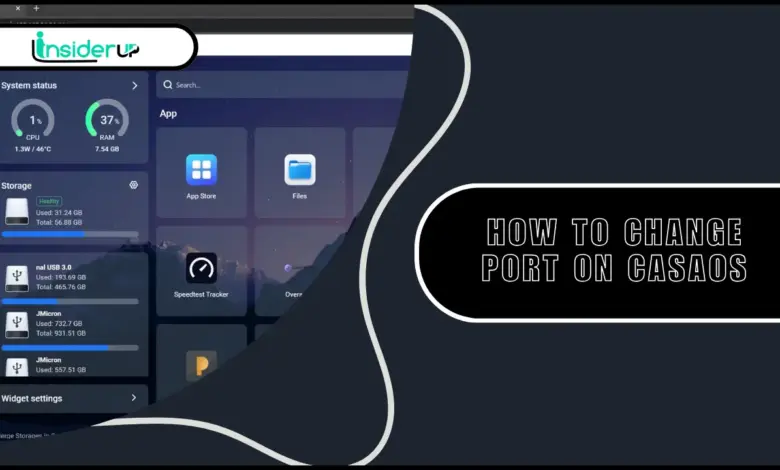 How to Change Port on CasaOS