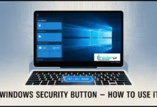 How to Use the Windows Security Button