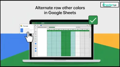 Alternative Row Other Colors in Google Sheets