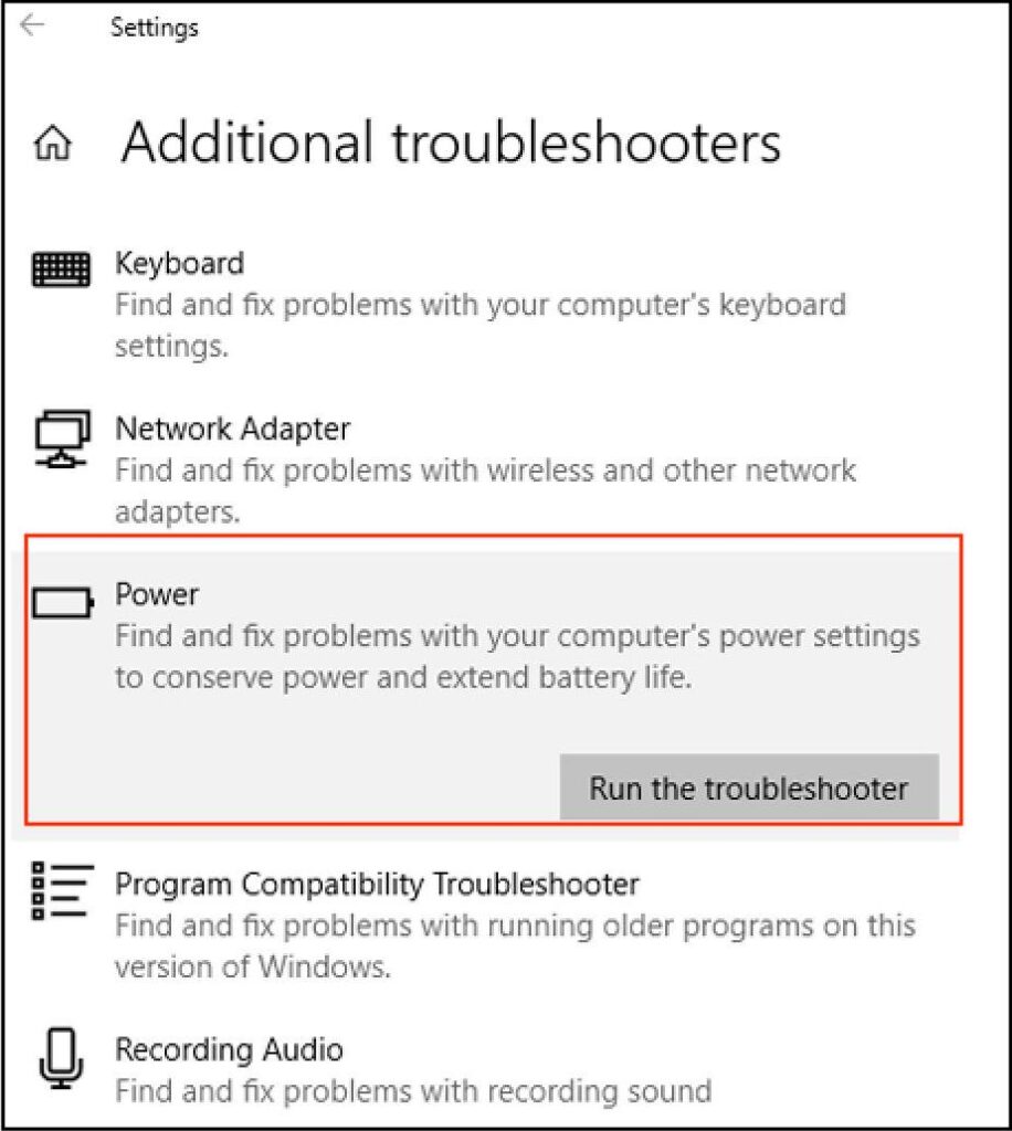 Troubleshoot
